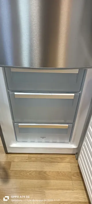 Nevera Combi Electrolux no Frost energía A+