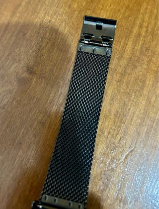 Reloj Morris York Negro y Plateado