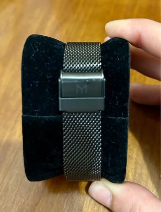 Reloj Morris York Negro y Plateado