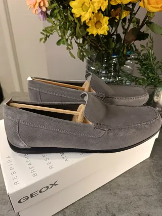 Geox Ascanio Mocasines Grises