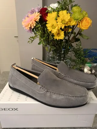 Geox Ascanio Mocasines Grises