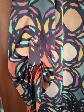 Blusa Alba Conde Talla 48 Multicolor