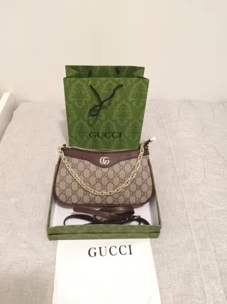 Borsetta di lusso monogramma marrone beige