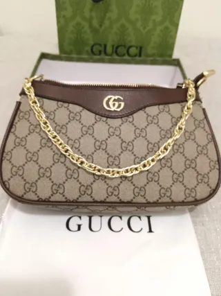 Borsetta di lusso monogramma marrone beige