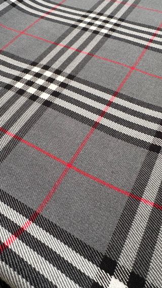 Tessuto scozzese misto lana stretch