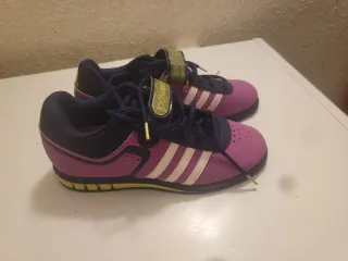 Adidas Powerlift 2.0 Morado/Blanco Talla 39 1/3