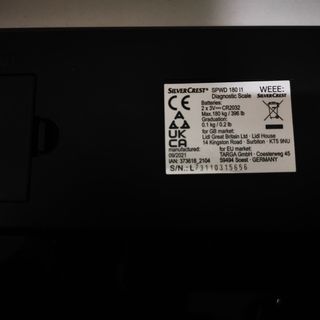 Báscula Digital SilverCrest SPWD 180