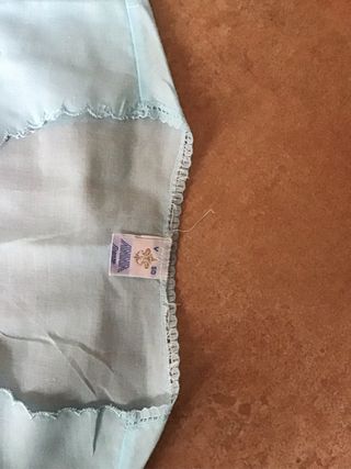 Vestaglia azzurra nuova