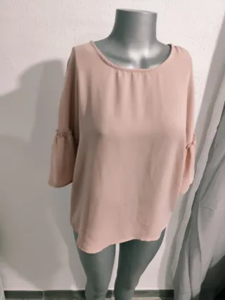Blusa Stradivarius Talla S Rosa