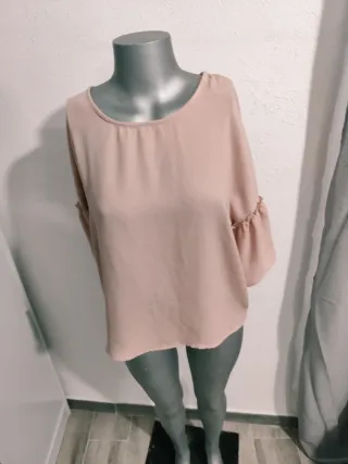 Blusa Stradivarius Talla S Rosa