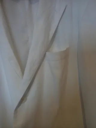 Americana caballero blanca T54