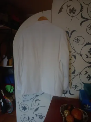 Americana caballero blanca T54