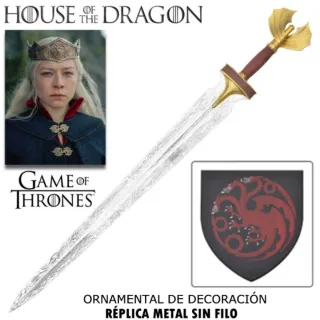 Espada Rhaenyra Targaryen Casa del Dragón