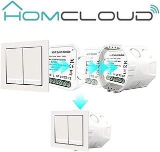 Modulo Smart Interruttore Wi-Fi HOMCLOUD