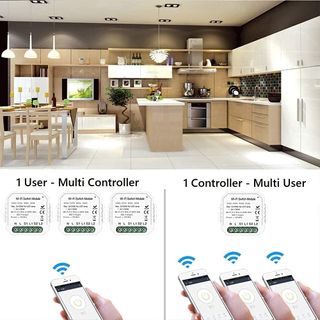 Modulo Smart Interruttore Wi-Fi HOMCLOUD