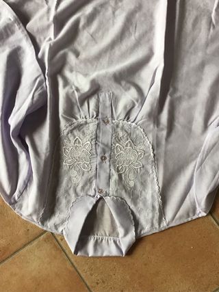 Vestaglia viola taglia unica