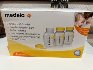 Sacaleches Medela Freestyle Hands Free y 3 botes