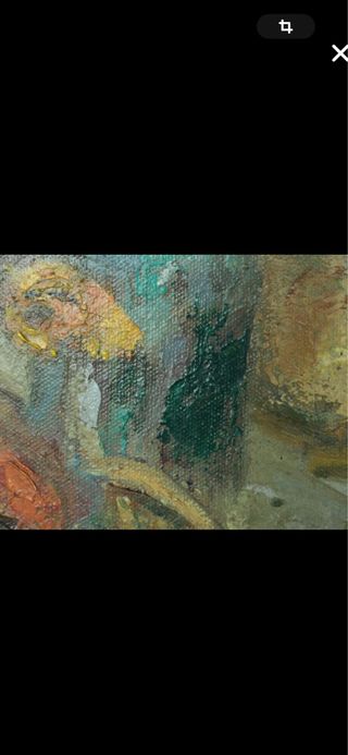 cuadro sobre lienzo.