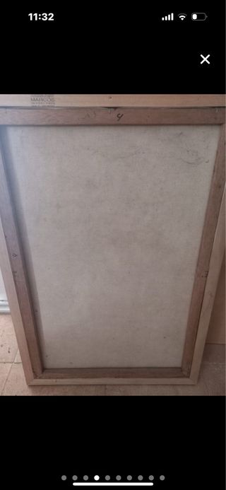 cuadro sobre lienzo.