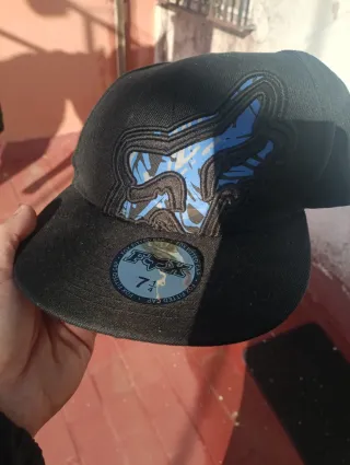 Gorra Fox Negra y Azul