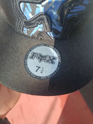 Gorra Fox Negra y Azul