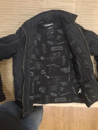 Chaqueta Desigual Negra Hombre