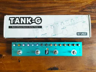 Pedal Multi-effetti per Chitarra Tank-G M-Vave