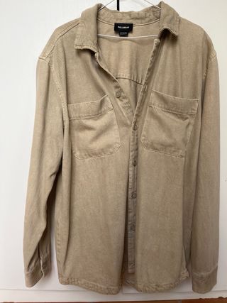 Camisa Pull&Bear Beige Talla M