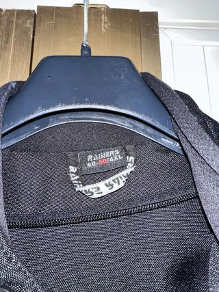 Chaqueta de moto Rainers negra