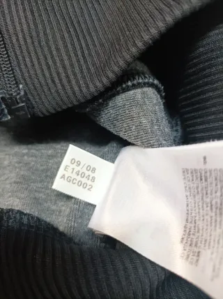 Chaqueta Adidas Vintage Negra y Dorada Talla S