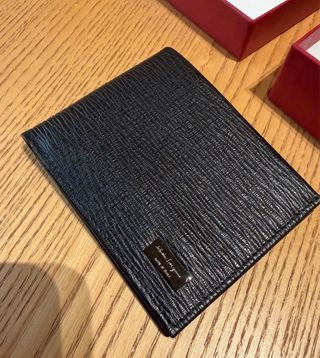 Cartera Salvatore Ferragamo Piel Negra