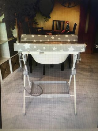 Bañera cambiador plegable Platimyr