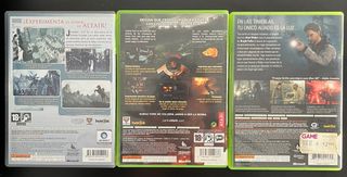 Lote 3 Juegos Xbox 360