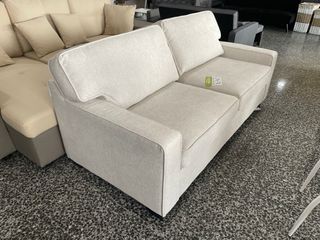 Sofá Cama Beige Sistema Italiano