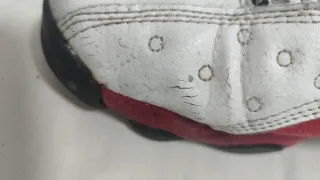 Zapatillas Jordan Blancas y Rojas