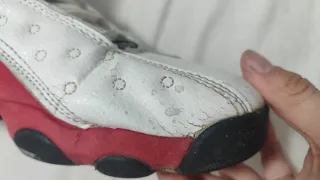 Zapatillas Jordan Blancas y Rojas