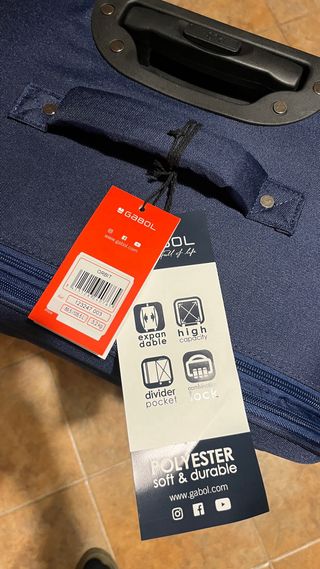 Maleta grande Gabol Orbit azul