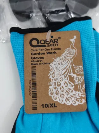 3 Pares Guantes Trabajo Jardín