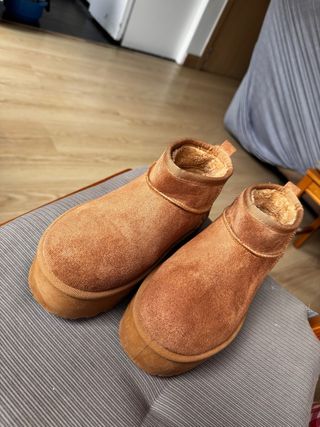 Botas borreguito marrones