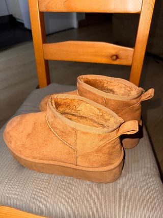 Botas borreguito marrones