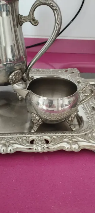 Juego de café alpaca