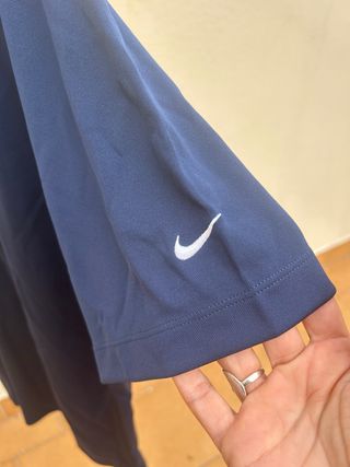 Polo Nike Dri-Fit Manga Corta Azul Marino XL