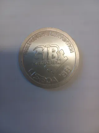 Medaglia Brico Europe Convention Lisbona '98