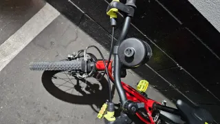 Bicicleta infantil Decathlon 16 pulgadas roja