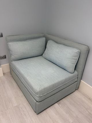 Sillón modular Vallentuna gris/verde Solo canarias