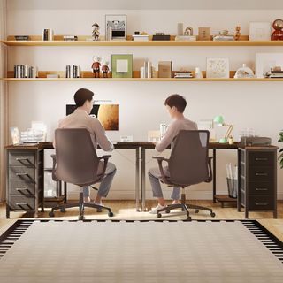 Escritorio Esquinero Coleshome Madera Vintage