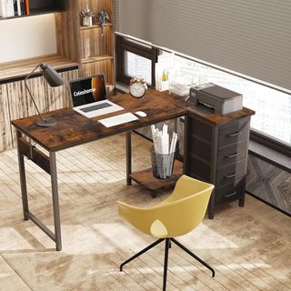 Escritorio Esquinero Coleshome Madera Vintage