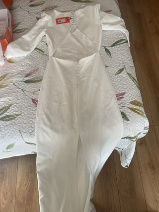 Vestido de Novia Blanco Nuevo y con etiquetas.