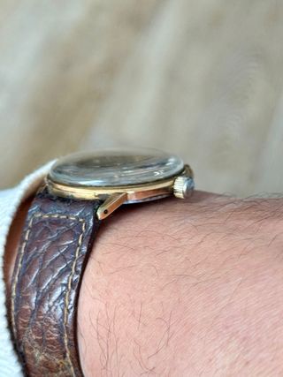 Certina Vintage Chapado en Oro 18k Años 50