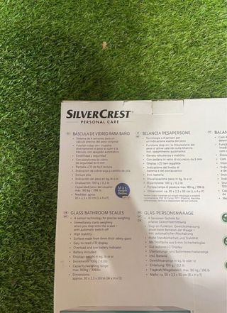 Báscula digital SilverCrest LCD